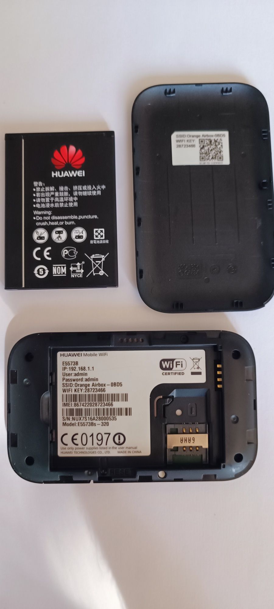 Router wifi 4G Huawei