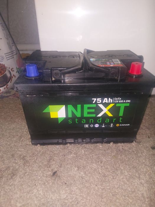 Продам аккумулятор бу 75 ап.