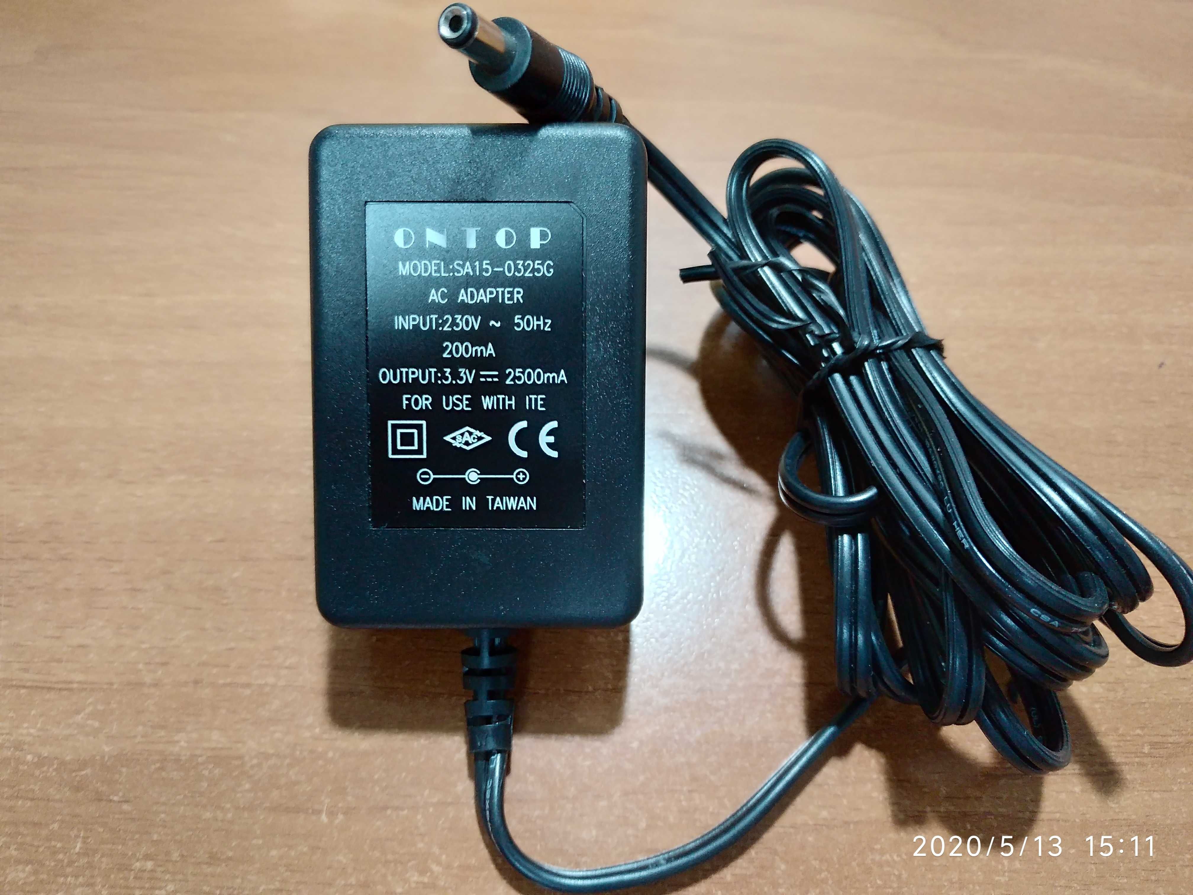 Блоки питания на выбор ~220-230V на:  9V DC;  5V DC;  3.3V DC