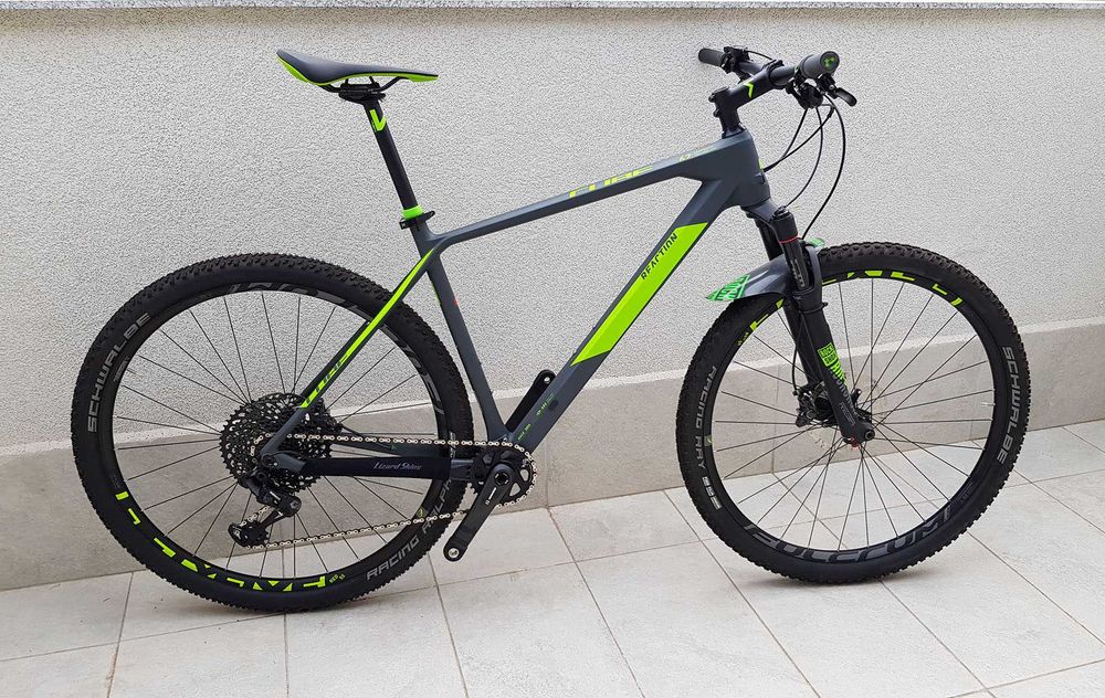 Bicicleta MTB CUBE Reaction C:62 Race Eagle 2019, carbon