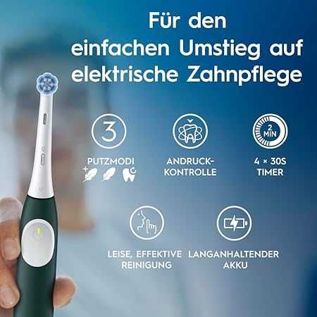 Електрическа четка за зъби ORAL-B IO2 с Travel Case Midnight Black