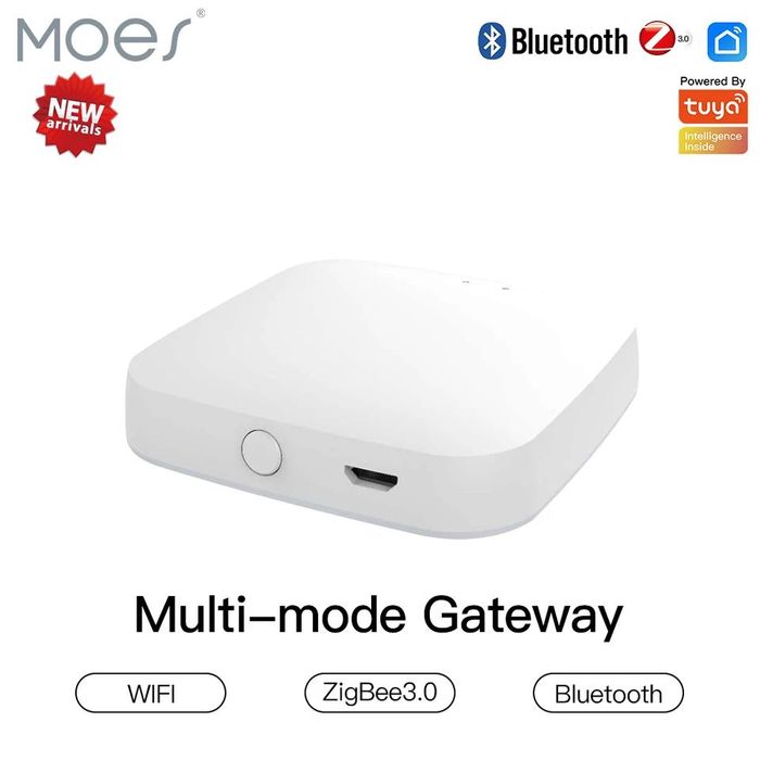 MOES LAN zigbee хъб, bluetooth, RF344 WiFi Gateway, различни видове
