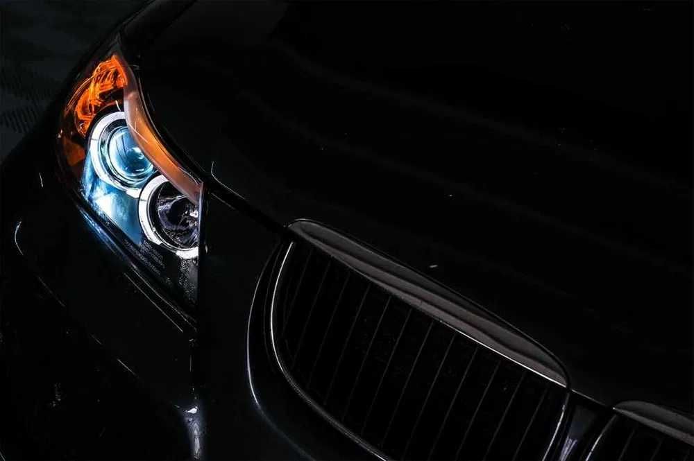 SET Faruri Tuning cu lupa si angel eyes pentru BMW E90,E91