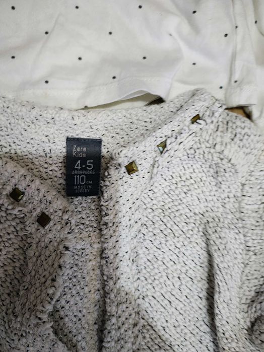 110 116 cm lot haine pluovor bluze fata fetite pantaloni