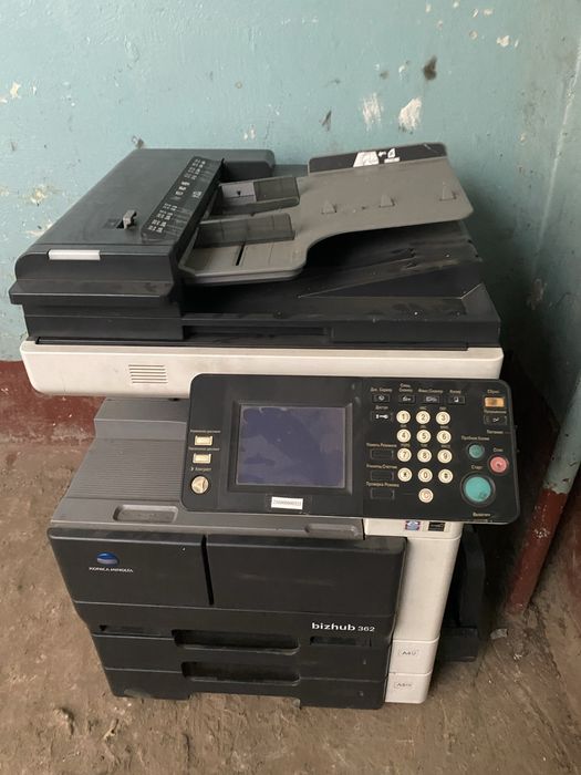 Продам б/у МФУ Konica Minolta bizhub-362