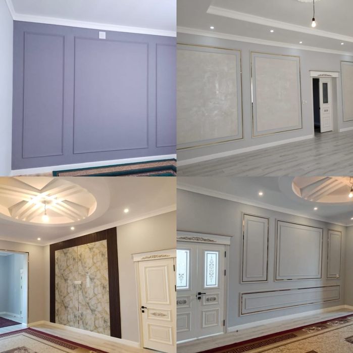 Ремонт квартир, Левкас, обои, эмулься