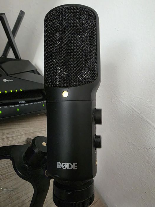 Microfon  Rode NT- USB pentru podcast, birou, conferințe, gaming