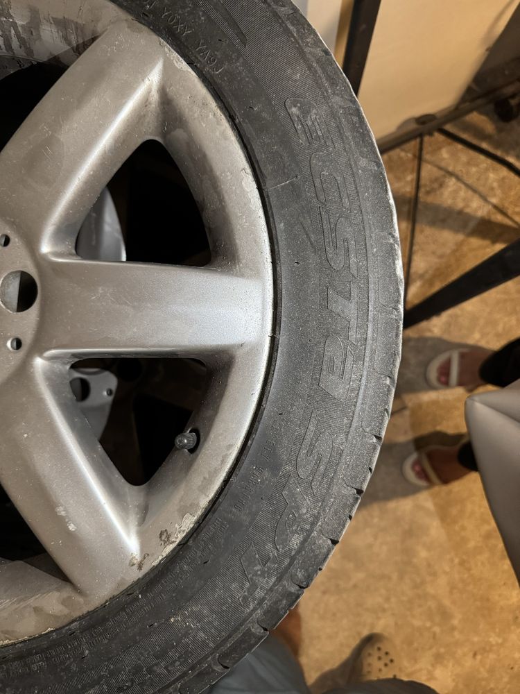 летни гуми с Летни гуми с джанти 255/45ZP17 KUMHO за Mercedes
