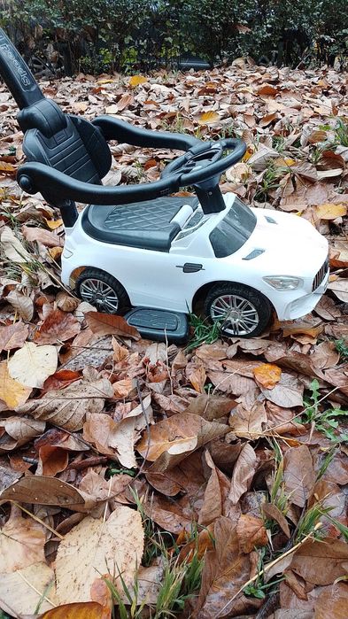 Masinuta copi cu mâner și muzicuță .