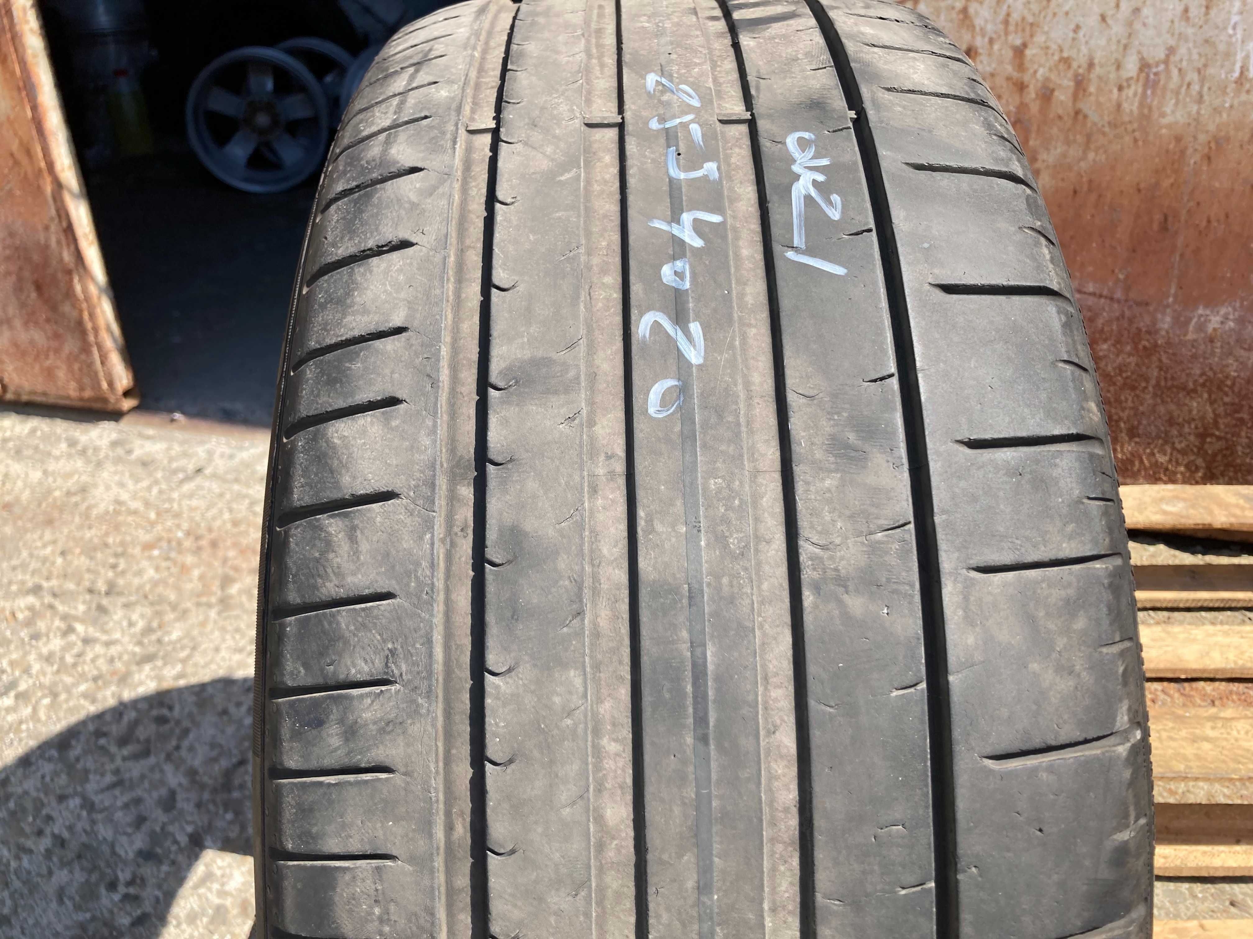 255/40/20 Pirelli P Zero 2021г 3,5мм AO1 Единичка Проверена