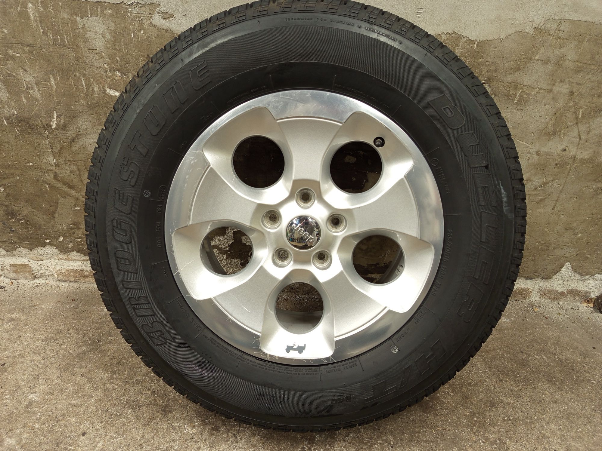 18" Jeep Wrangler 255/70R18 Гума+Джанта