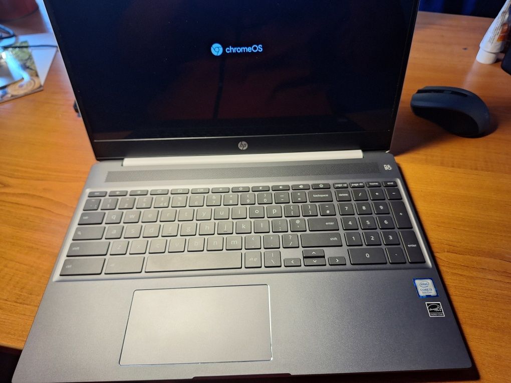 Лаптоп HP Chromebook 15a, 15.6" FullHD IPS екран, Intel Core i3-N305 8