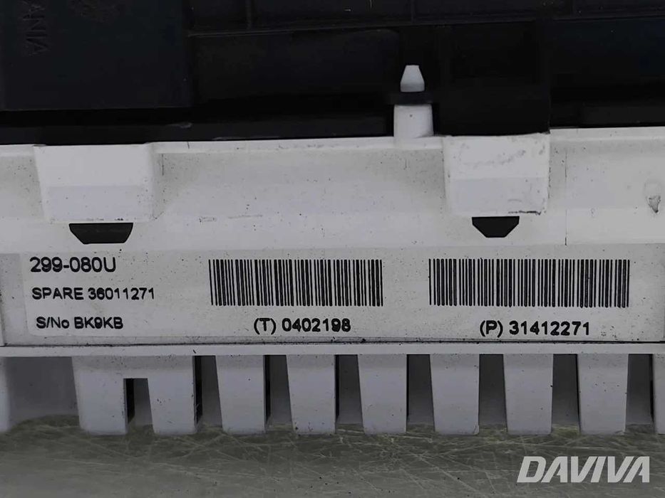 Volvo V40 d2 Speedometer 84kW (114HP)