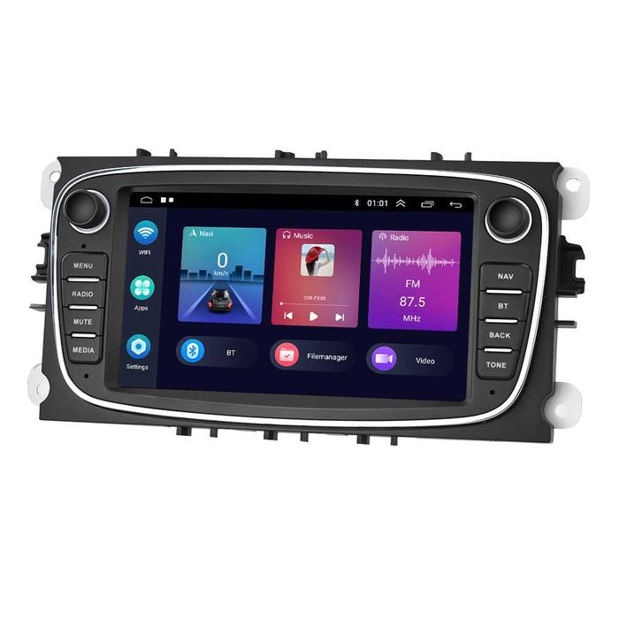 Navigatie dedicata Ford Mondeo/Focus/C-Max/SMax/Galaxy/Kuga, Carplay