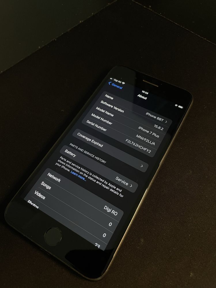  iPhone 7 Plus • Space Gray • 256GB