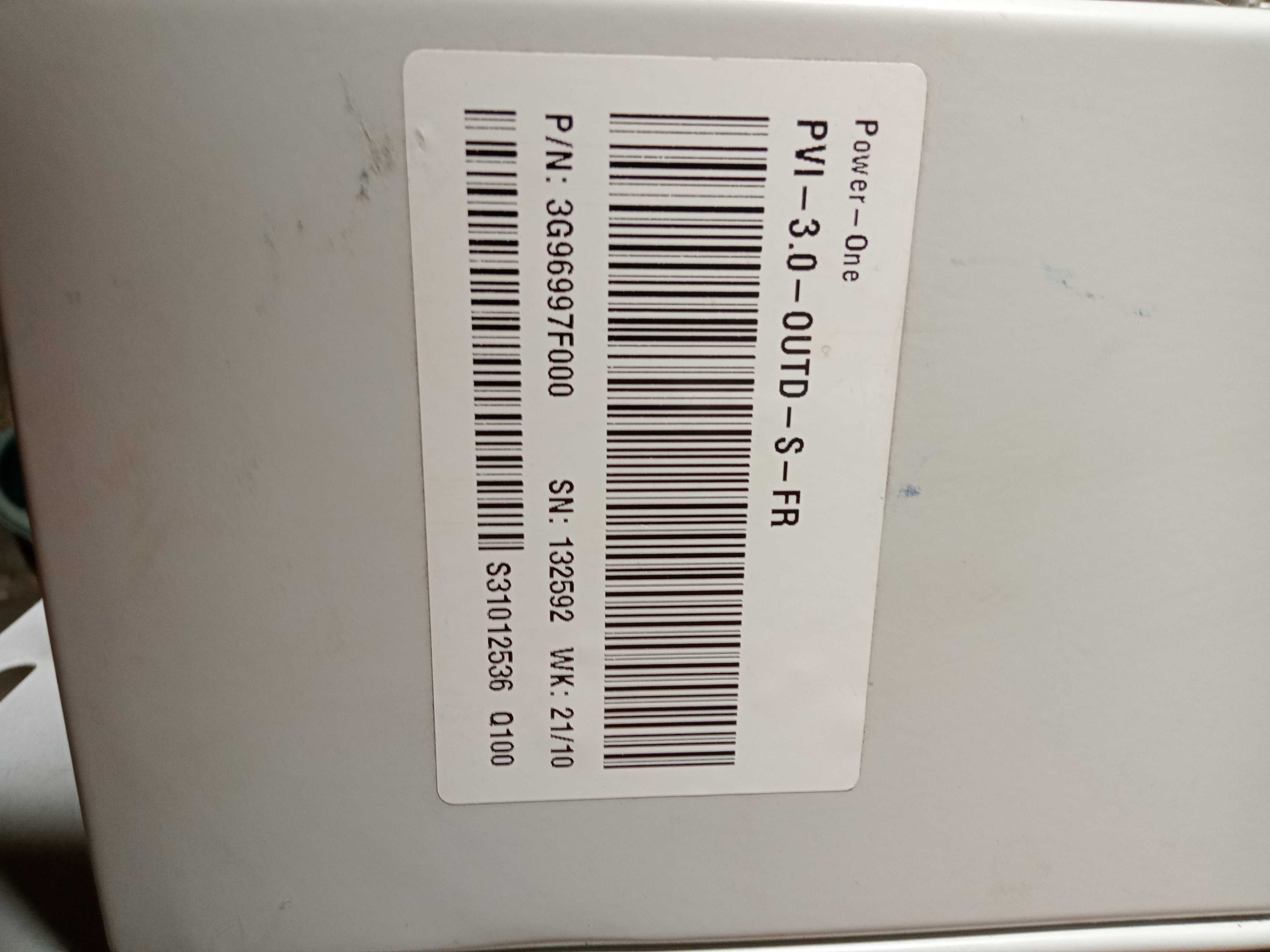 Invertor on grid ABB Aurora 3,3kw