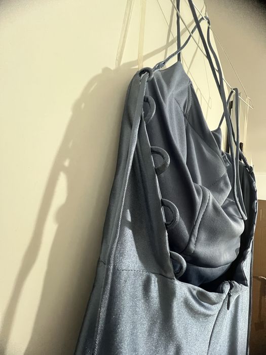 Rochie lunga de ocazie, cu spatele gol