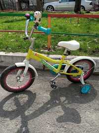 Детский велосипед Stern для девочек 4-5 лет — почти как новый!