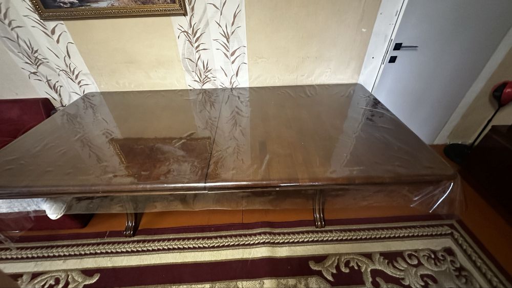 Стол деревянный удлиняется