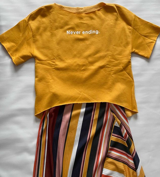 Compleu dama, ZARA, fusta/bluza, marime S