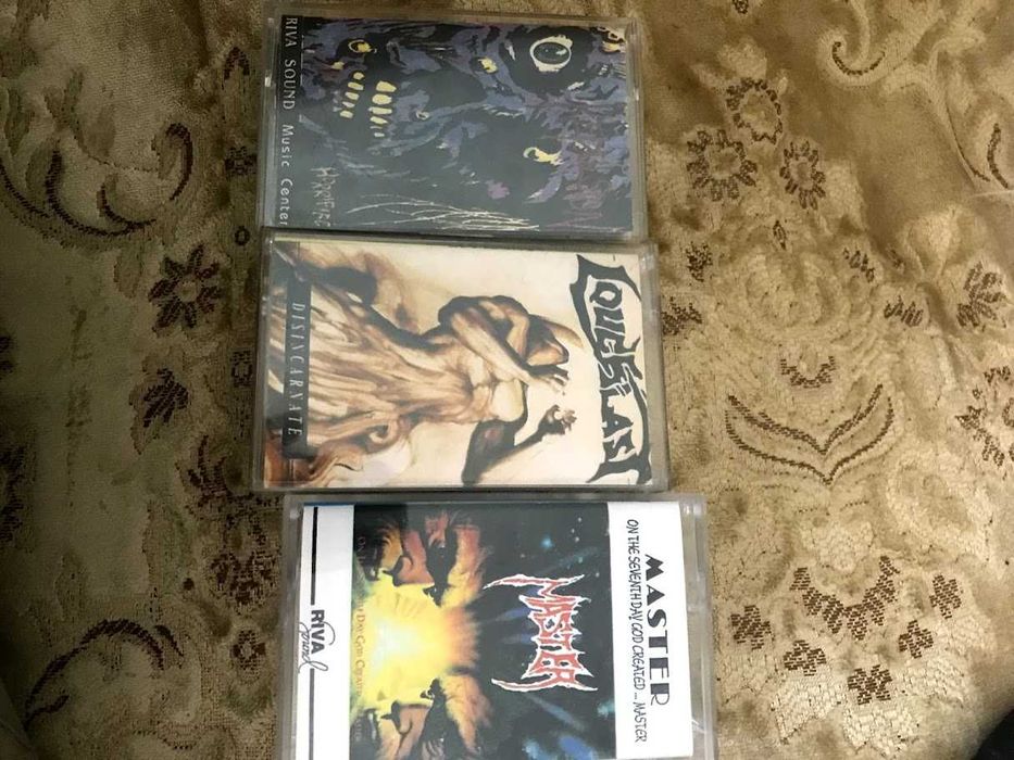 Касетки метъл Унисон, Рива Саунд, Кингс Рекърдс, Лазаров Рекърдс и др.