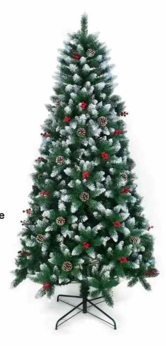 Продам ёлку Tarringtor House , с ягодками и шишками, НЕ ЗАСНЕЖЕННАЯ.