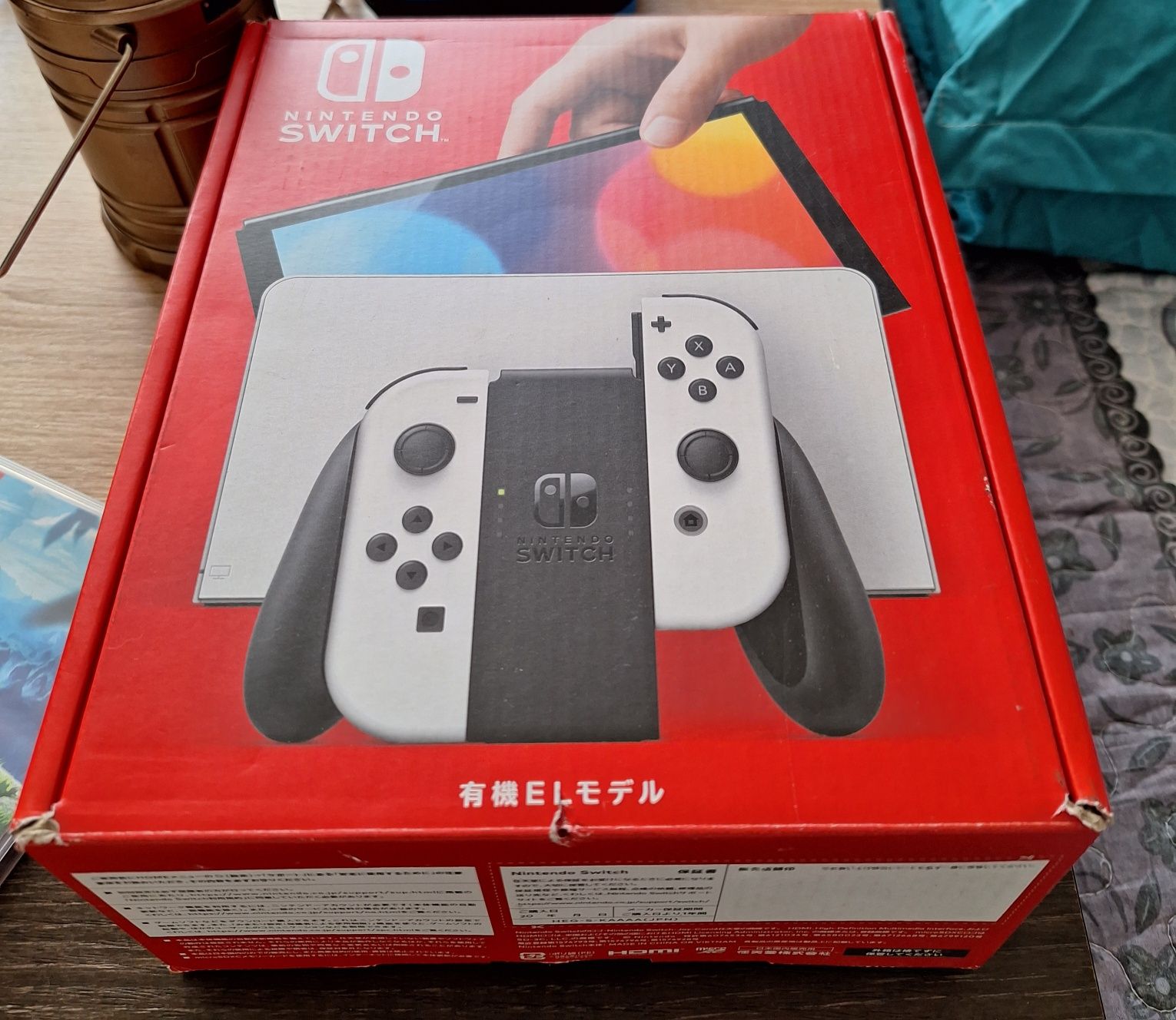 Nintendo Switch Oled 64гб белый