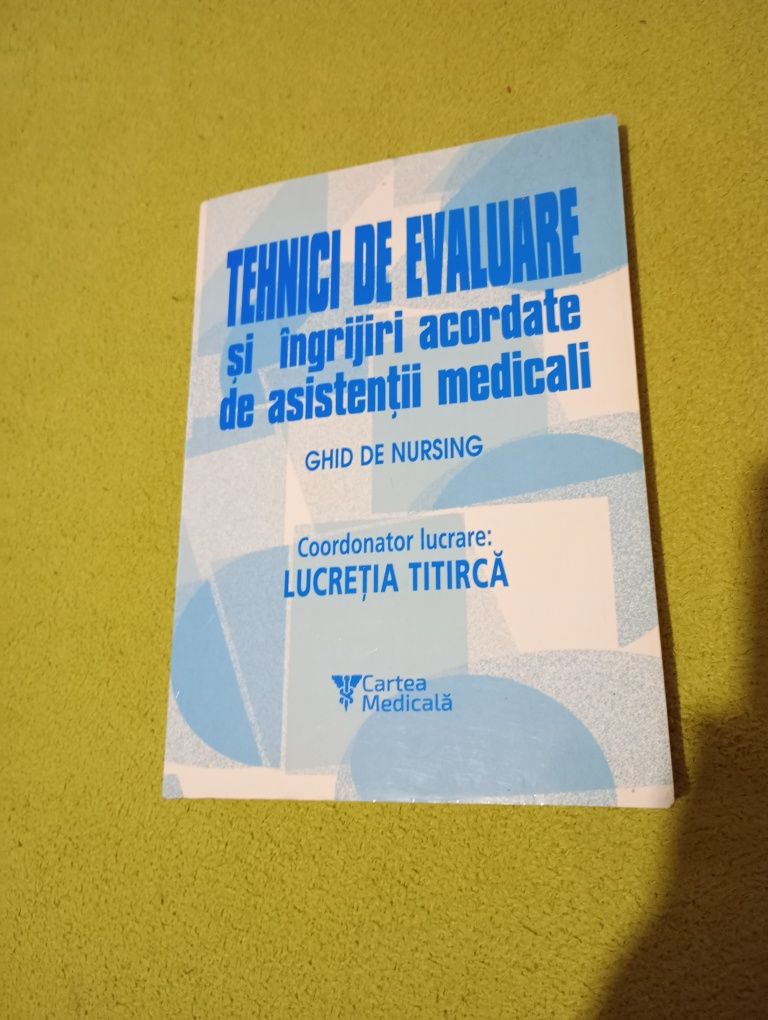 Manuale,cursuri pentru școala postliceală sanitara