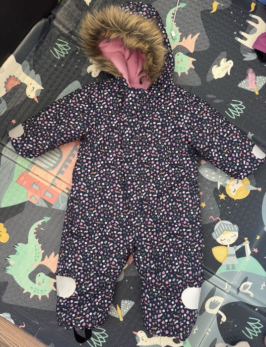 Зимен гащеризон за бебе 80-86 см