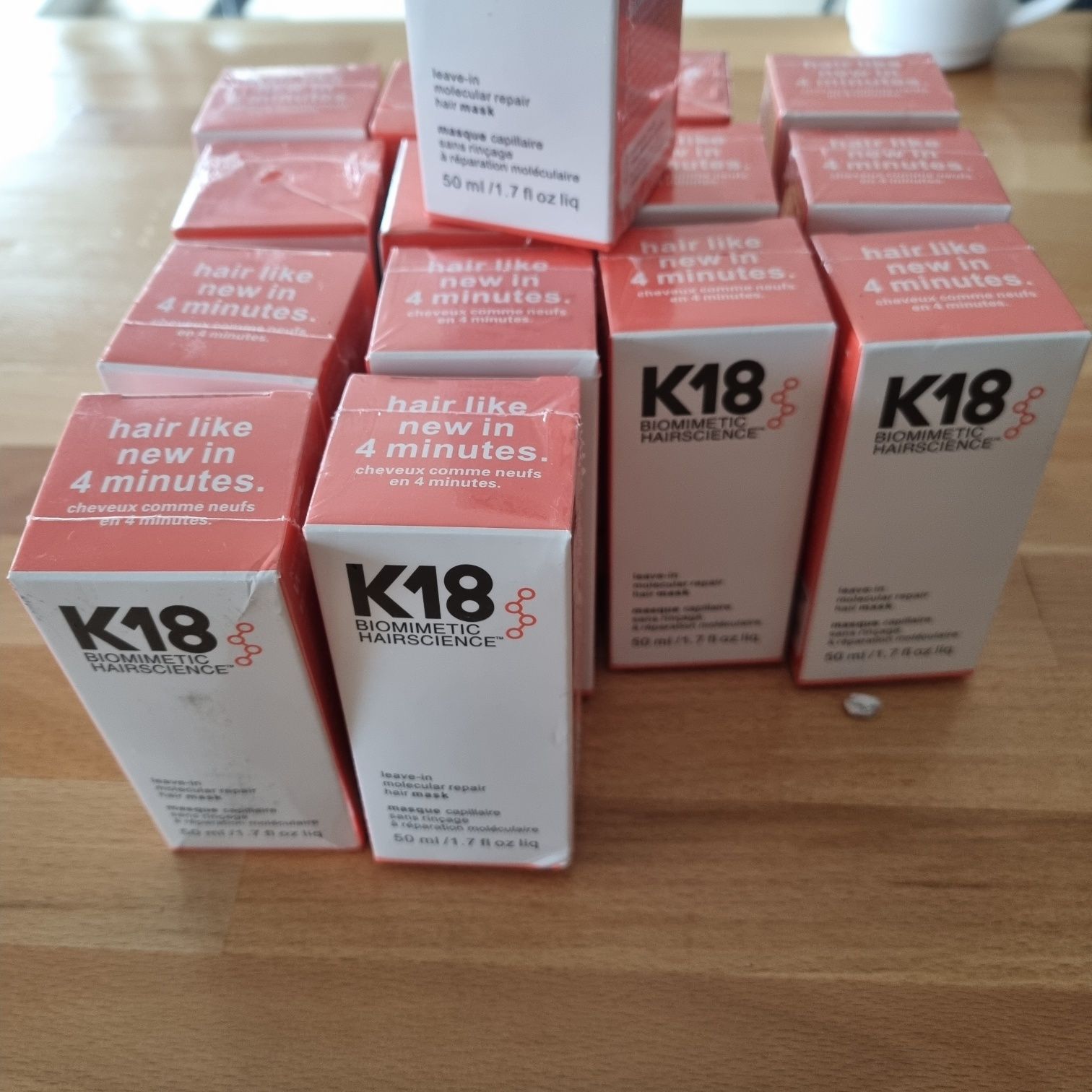 K18 , 50ml, original, Tratament păr fara clătire