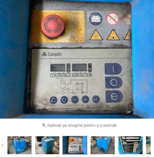 Compresor COMPAIR cu surub 380 v , FIAC