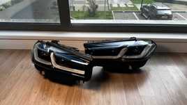 Set Faruri BMW G30 LCI – LED Adaptive Complet Negru-Albastru