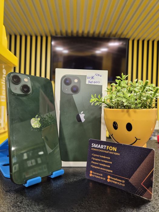 Iphone 13,128гб, 87%,Kaspi0-0-24