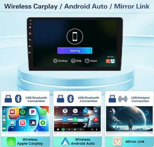 FULUKU мултимедия за Toyota Auris 2006 до 2011, 2+64GB, Android 13