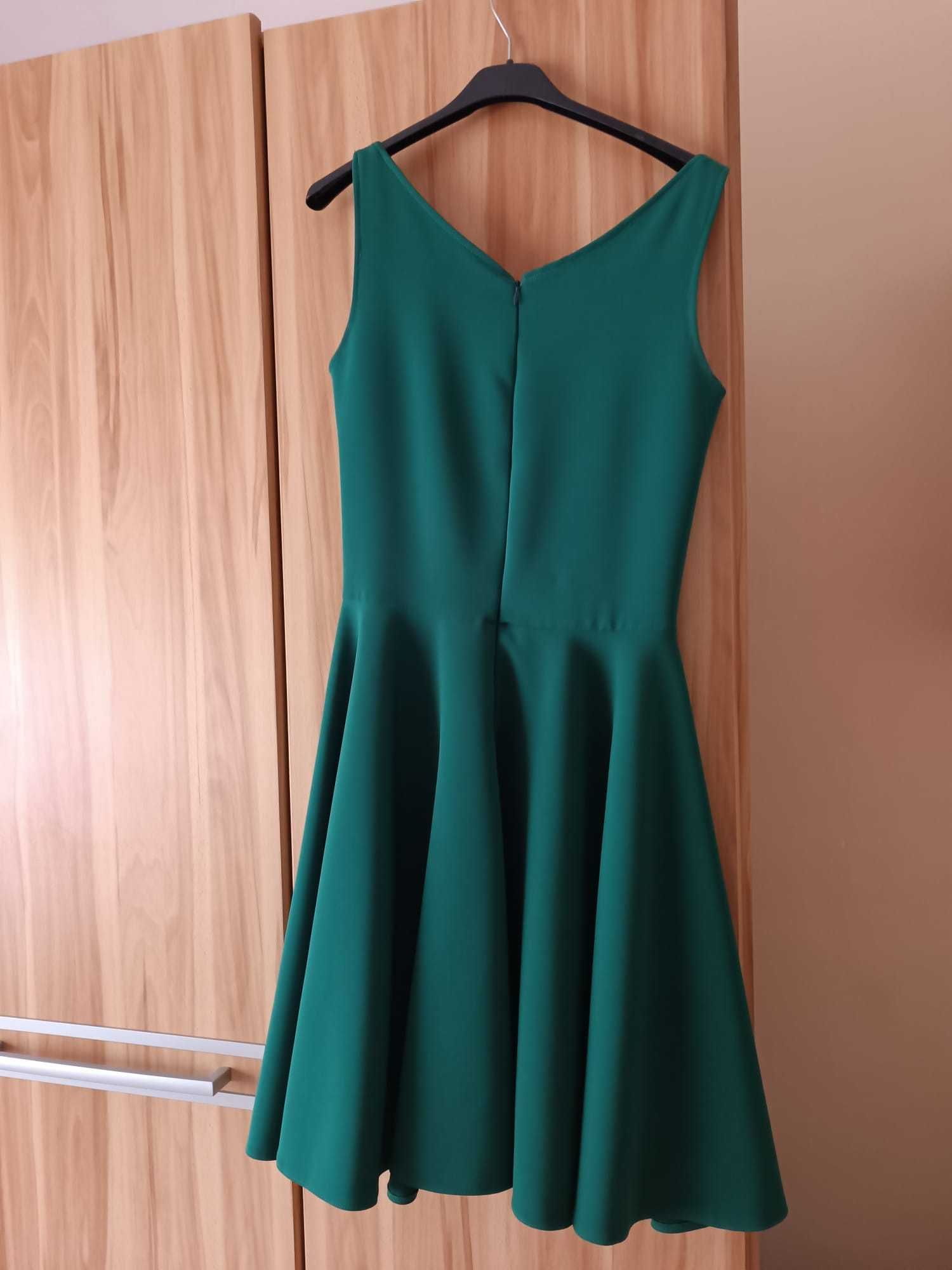 Rochie scurtă, S, verde deosebit