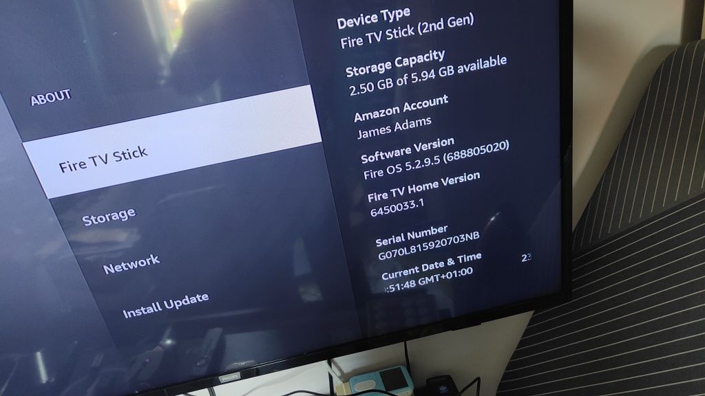 Fire TV Stick 2nd Gen Streaming media player