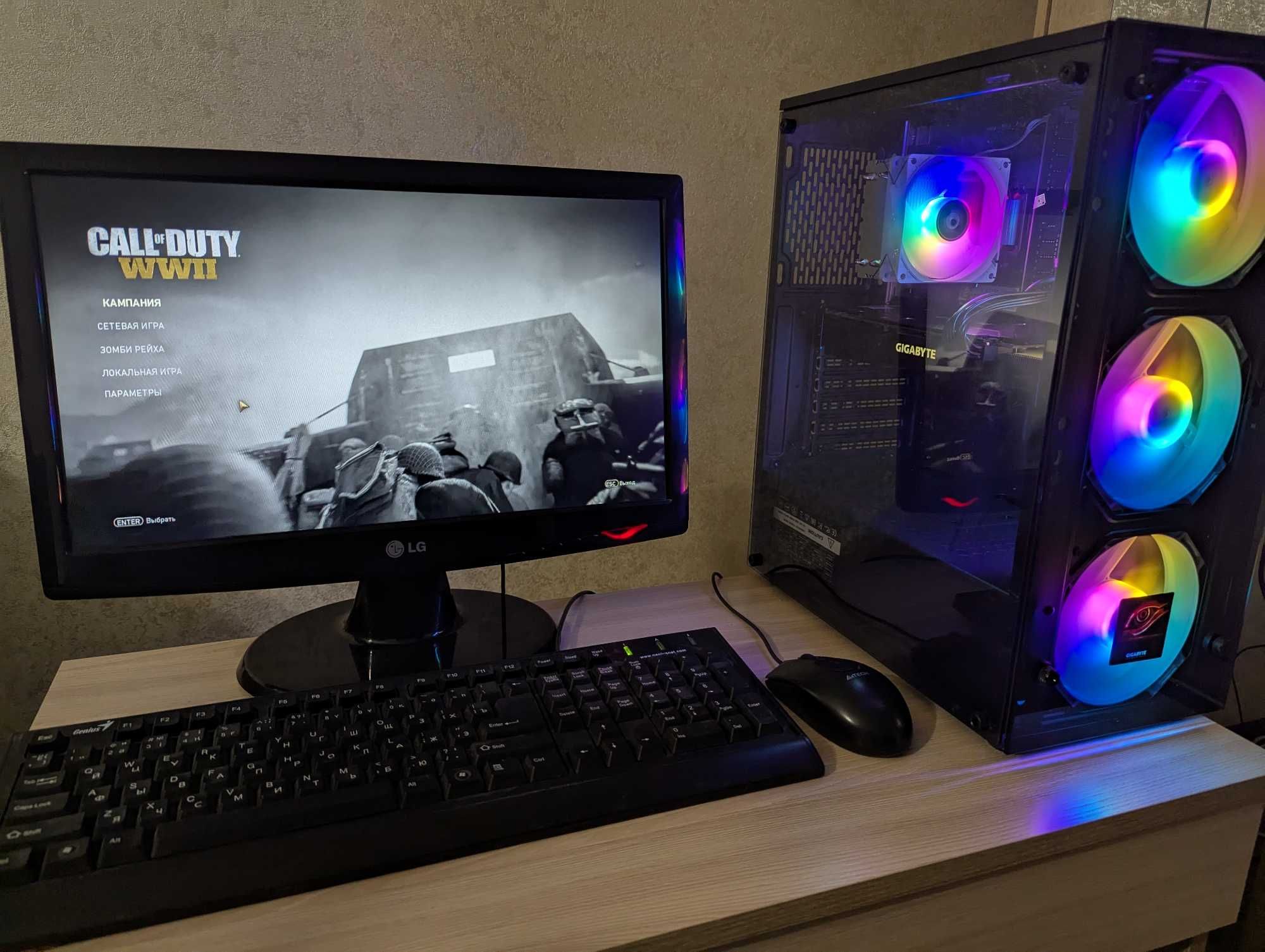 Игровой компьютер Core I5 10400F + GTX 1070 8Gb