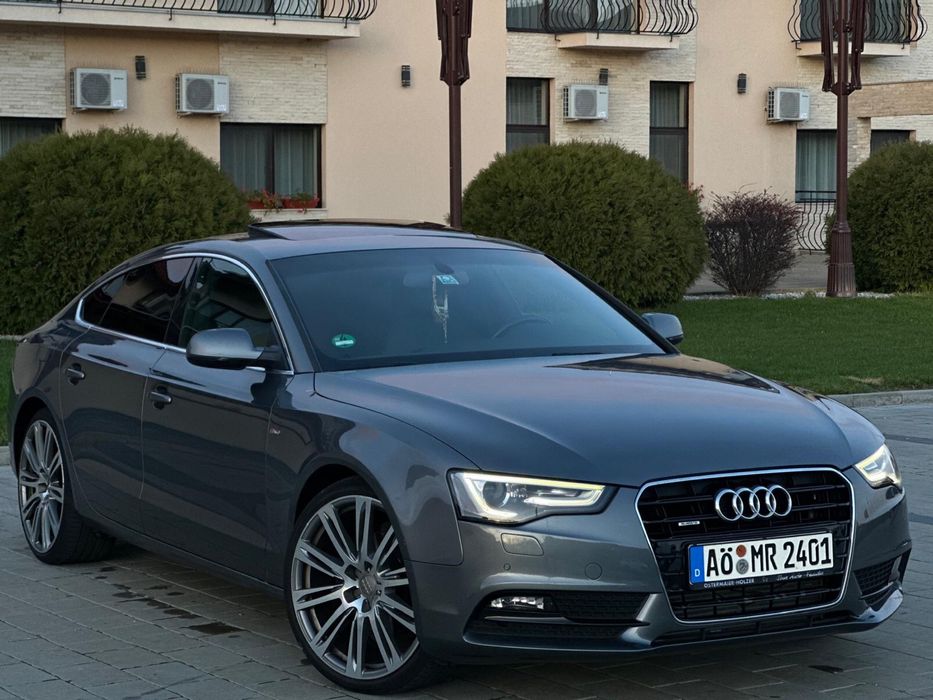 AUDI A5 2.0TDI 177CP 3x S-LINE Quattro E5 Trapa,jante R20 TOP.