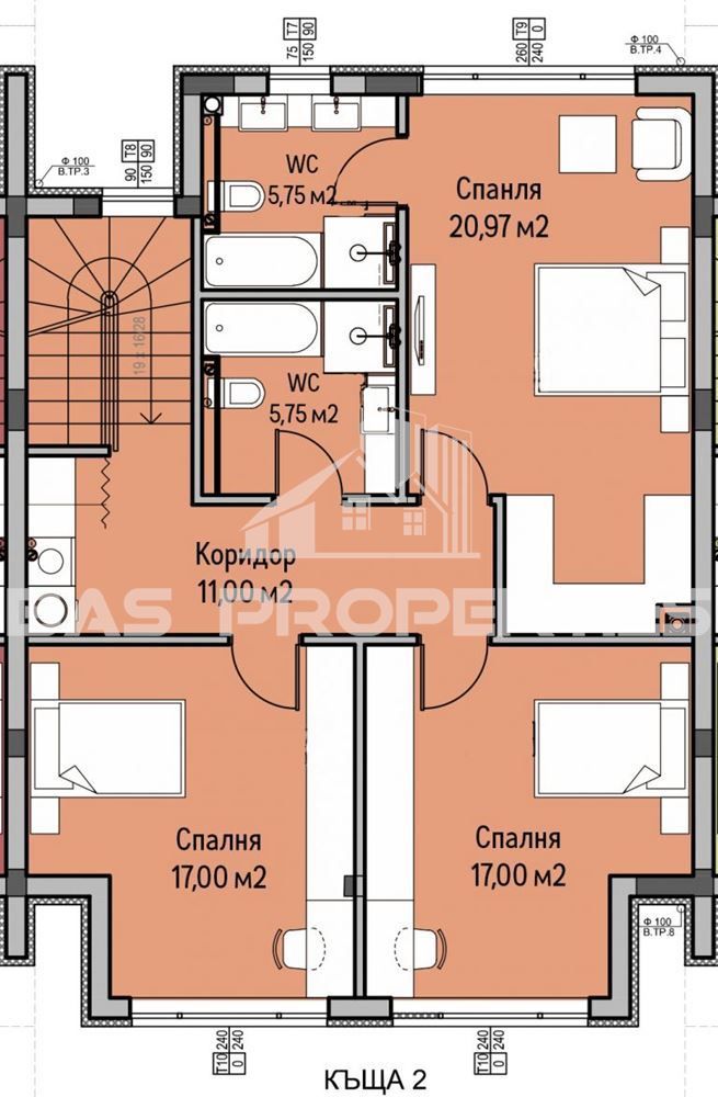 Къща в София-с.Панчарево площ 253