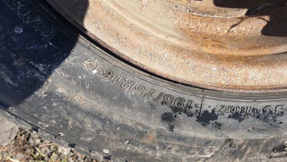 Джанта с гума 195 75 16 С бриджстоун