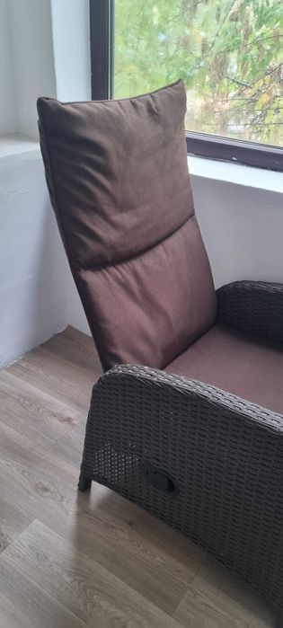 Fotoliu recliner imitatie ratan