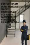 Scări de exterior si interior galvanizate industriale