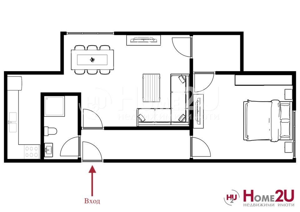 Продава се Двустаен апартамент в Пловдив, Остромила - 61 кв.м за 1181 €/кв.м - Снимка #3