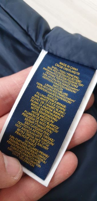 POLO Ralph Lauren  Down Coat  XL ОРИГИНАЛ! Мъжко Зимно Яке тип Тренч!