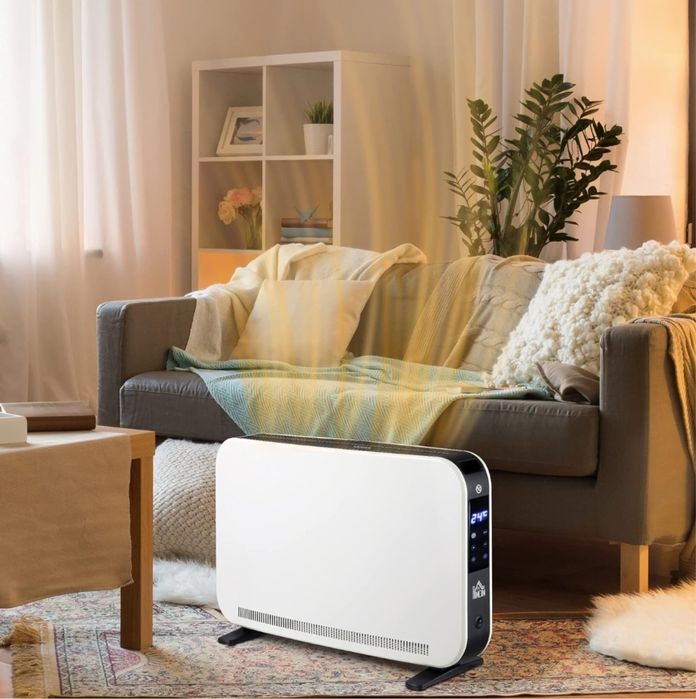 Конвекторен нагревател с 3 степени на отопление LED дисплей за 18 м²