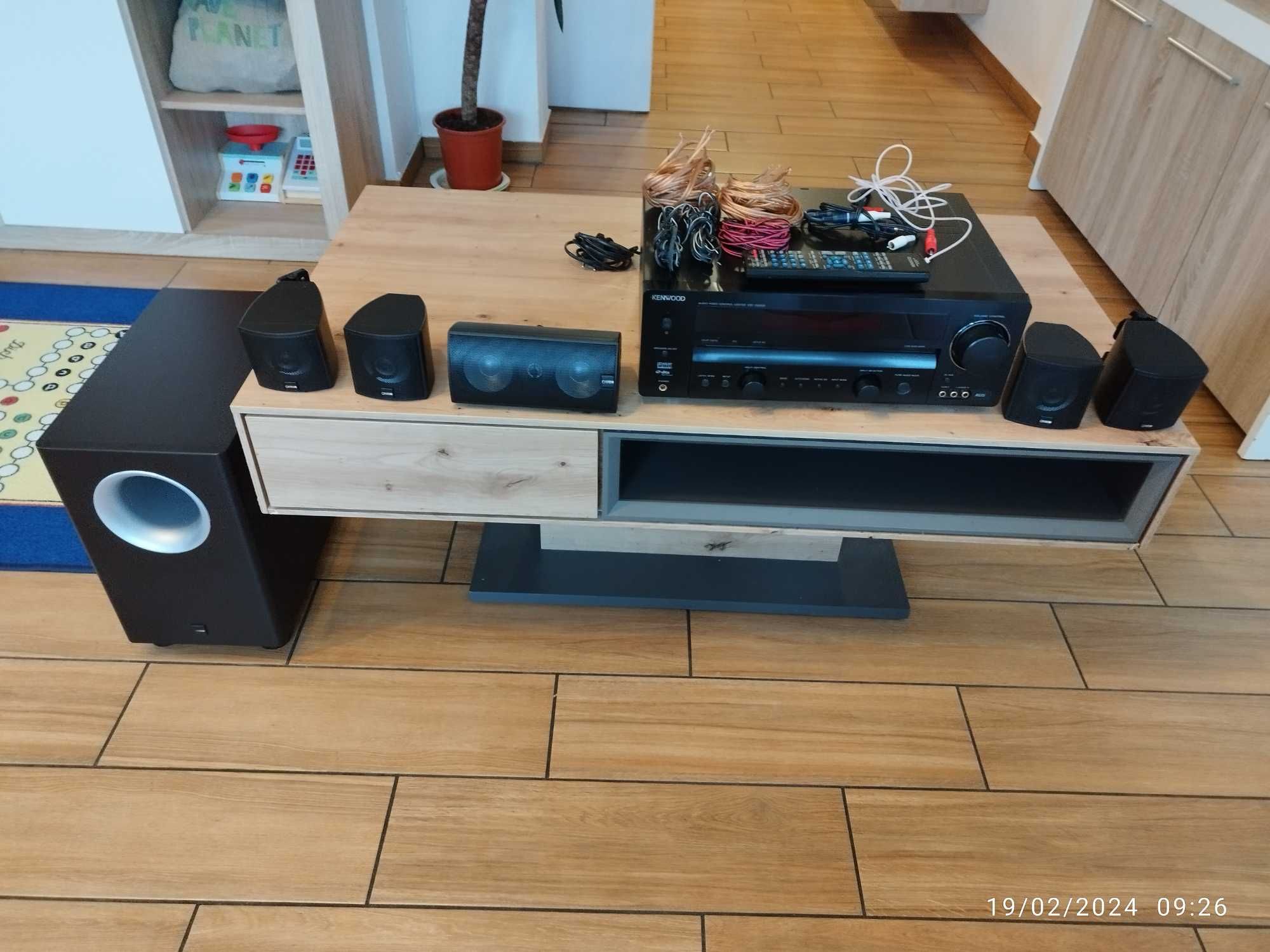 Домашно кино Canton CX + Kenwood KRF-V5200D