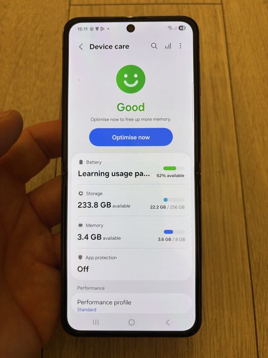 Galaxy Z Flip5 8GB RAM 256GB ROM Model SM-F731B Original ca NOU impeca
