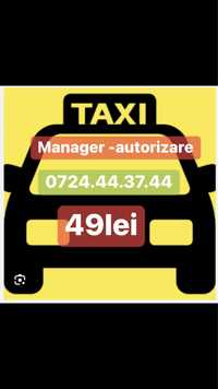 Pret mic pitic! Manager TAXI 49 lei sau Bolt Uber