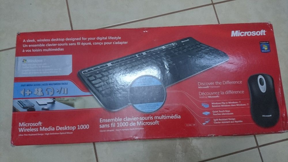 Tastatura wireless Microsoft media desktop 1000