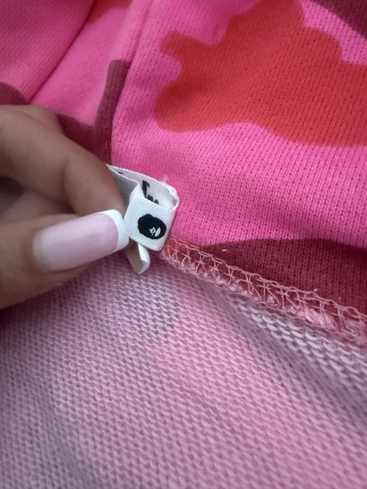 Bape суичър розов